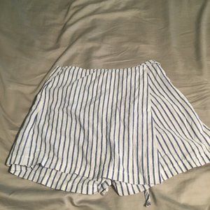 Striped Wrap Around Shorts